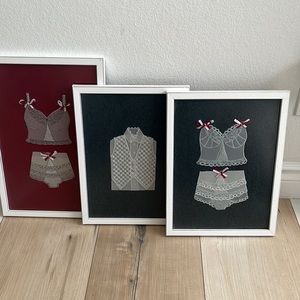 Paper body lace frames 🌟